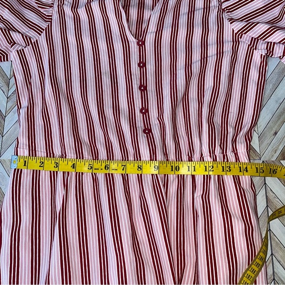 MATILDA JANE Heart To Heart Bookworm Striped Maxi Long Dress Sz Small Mommy & Me - Picture 6 of 15